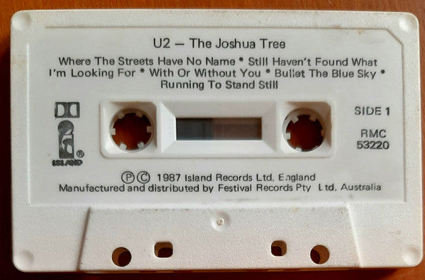 U2 : The Joshua Tree (Cass, Album)