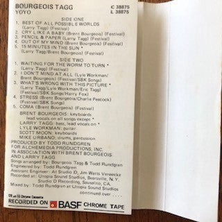 Bourgeois Tagg : Yoyo (Cass)