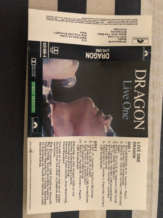 Dragon (5) : Live One (Cass, Album)