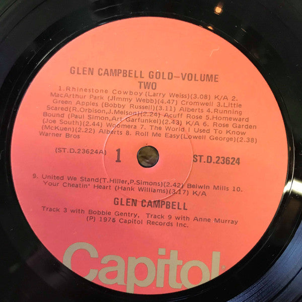 Glen Campbell : Glen Campbell Gold Volume Two (LP, Comp)