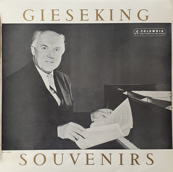 Walter Gieseking : Souvenirs (LP, Mono)