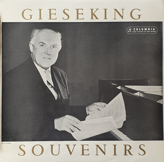 Walter Gieseking : Souvenirs (LP, Mono)