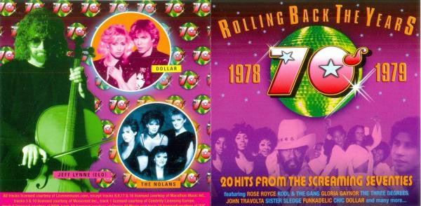 Various : Rolling Back The Years 1978-1979 (20 Hits From The Screaming Seventies) (CD, Comp)