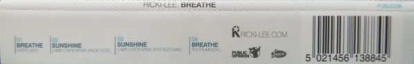 Ricki-Lee : Breathe (CD, Single)