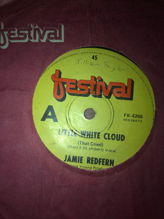Jamie Redfern : Little White Cloud (That Cried) (7", Single)
