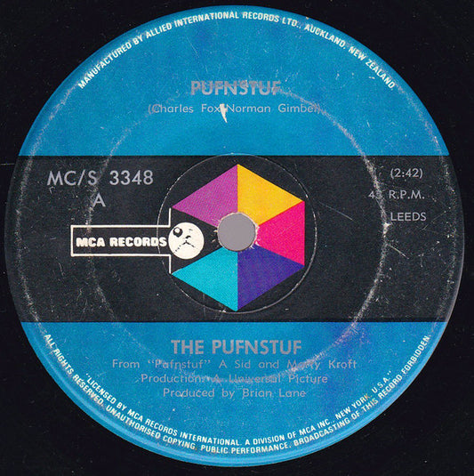 The Pufnstuf : Pufnstuf / Nonsense (7", Single)