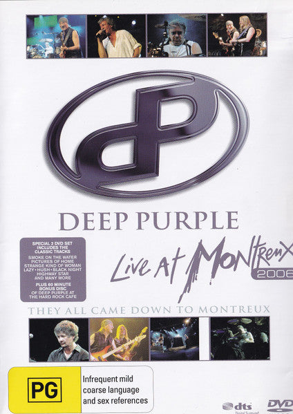 Deep Purple : Live At Montreux 2006 (2xDVD-V, Multichannel, PAL)