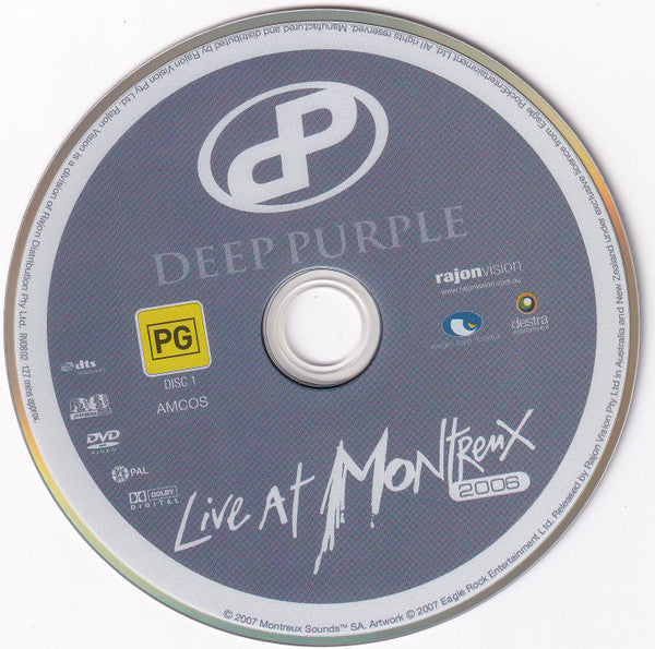Deep Purple : Live At Montreux 2006 (2xDVD-V, Multichannel, PAL)