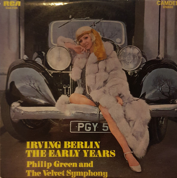 Philip Green And The Velvet Symphony : The Music Of Irving Berlin: The Early Years (LP)