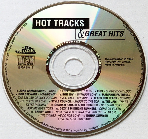 Various : Hot Tracks & Great Hits (CD, Comp, Promo)