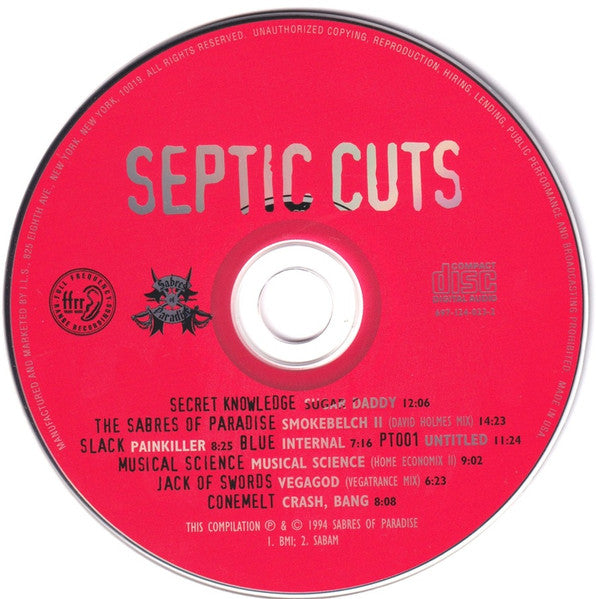 Various : Septic Cuts (CD, Comp)
