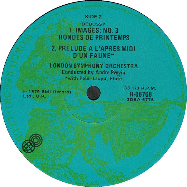 Claude Debussy : Images Pour Orchestre / Prélude À L'Après-Midi D'Un Faune (LP, Album, Club)