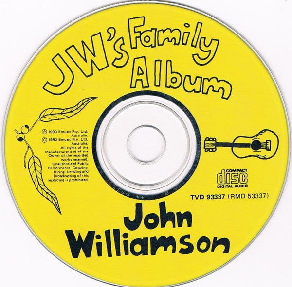 John Williamson : JW'S Family Album (CD, Album)