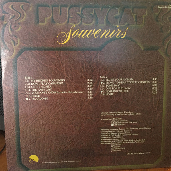 Pussycat (2) : Souvenirs (LP, Album, Gat)