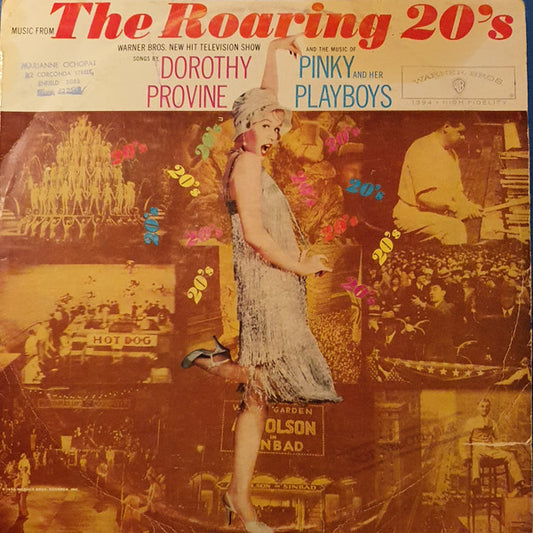 Dorothy Provine And The Music Of Pinky And Her Playboys : The Roaring 20's (LP, Album, Mono)