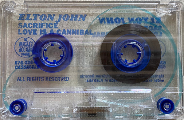 Elton John : Sacrifice (Cass, Single)