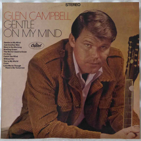 Glen Campbell : Gentle On My Mind (LP, Album, RE, Gre)