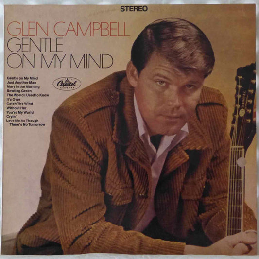 Glen Campbell : Gentle On My Mind (LP, Album, RE, Gre)