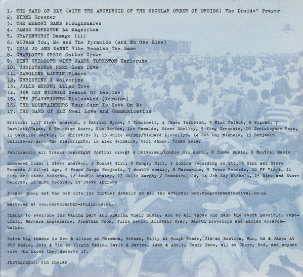 Various : The Green Man Festival (CD, Comp)