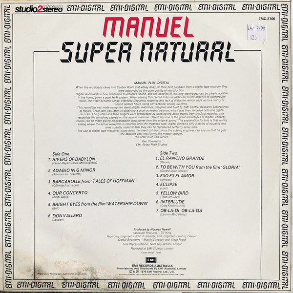 Manuel* : Super Natural (LP, Album)
