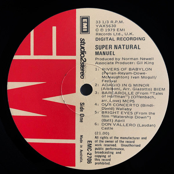 Manuel* : Super Natural (LP, Album)