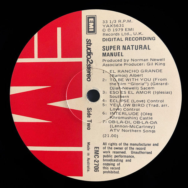 Manuel* : Super Natural (LP, Album)