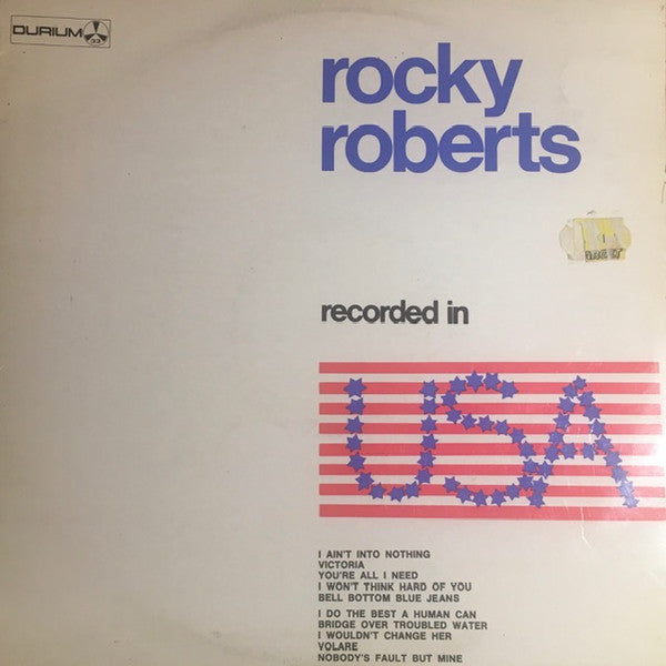 Rocky Roberts : Recorded In USA (LP, Album)