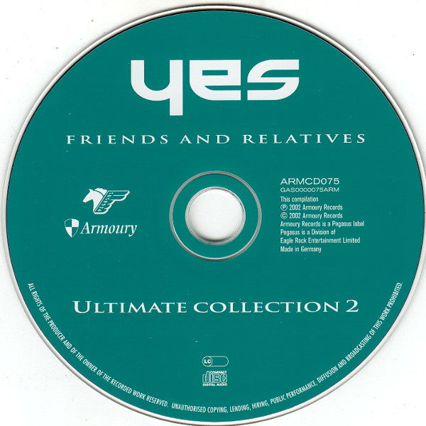 Yes : Friends And Relatives: Ultimate Collection 2 (CD, Comp)