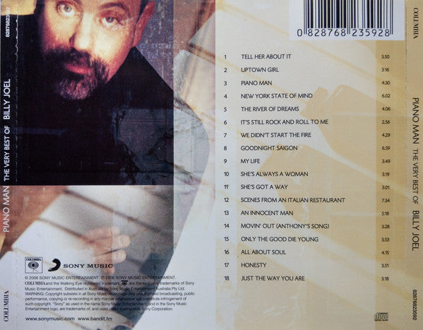 Billy Joel : Piano Man - The Very Best Of Billy Joel (CD, Comp, RE)