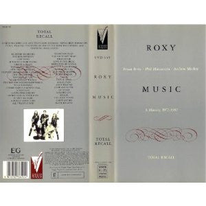 Roxy Music : Total Recall (VHS, Comp, PAL)