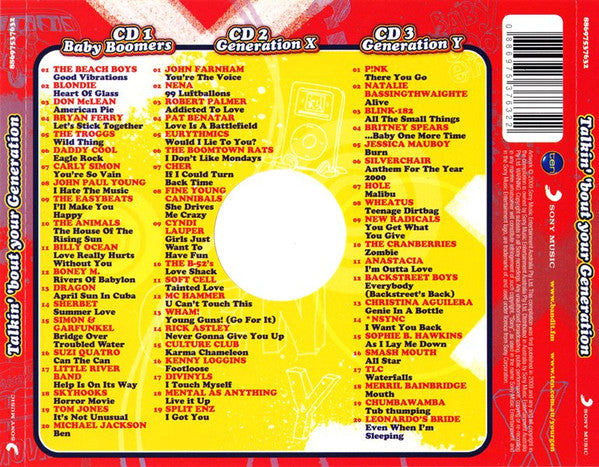 Various : Talkin' 'Bout Your Generation (3xCD, Comp)