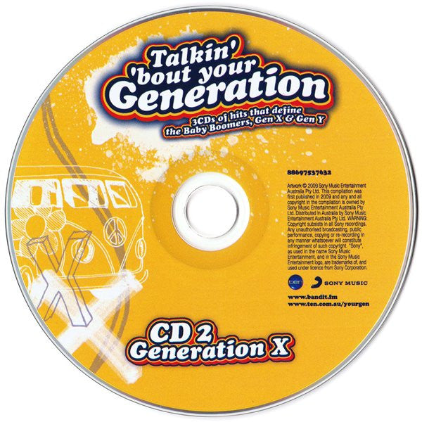 Various : Talkin' 'Bout Your Generation (3xCD, Comp)