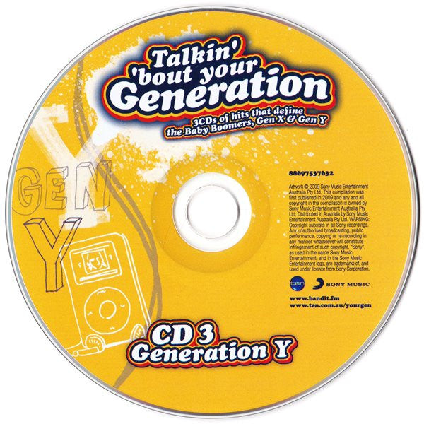 Various : Talkin' 'Bout Your Generation (3xCD, Comp)