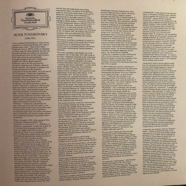 Herbert von Karajan, Pyotr Ilyich Tchaikovsky :  Karajan's World Of Tchaikovsky (4xLP, Album + Box, Comp)