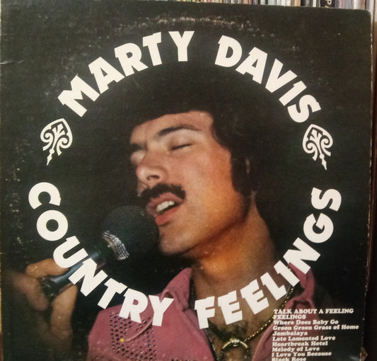 Marty Davis (2) : Country Feelings (LP, Album)