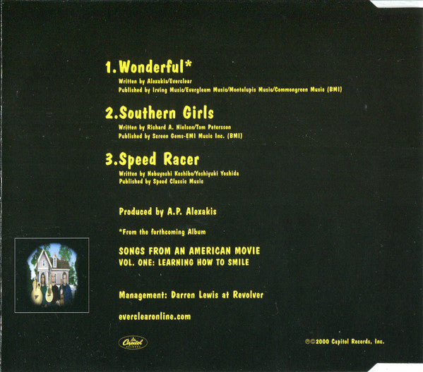 Everclear : Wonderful (CD, Maxi)