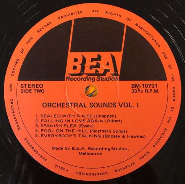 The Good Music Orchestra : Orchestral Sounds Vol. 1 (LP, Album)