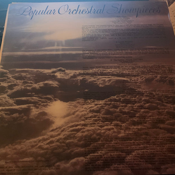 Various : Popular Orchestral Showpieces (LP, Album)