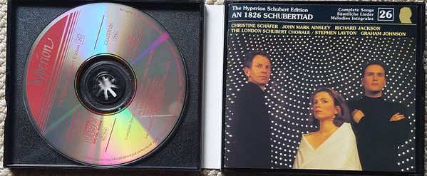 Christine Schäfer . Graham Johnson (2), John Mark Ainsley, Simon Keenlyside, The Schubert Chorale, Richard Jackson (8) : An 1826 Schubertiad (CD, Album)