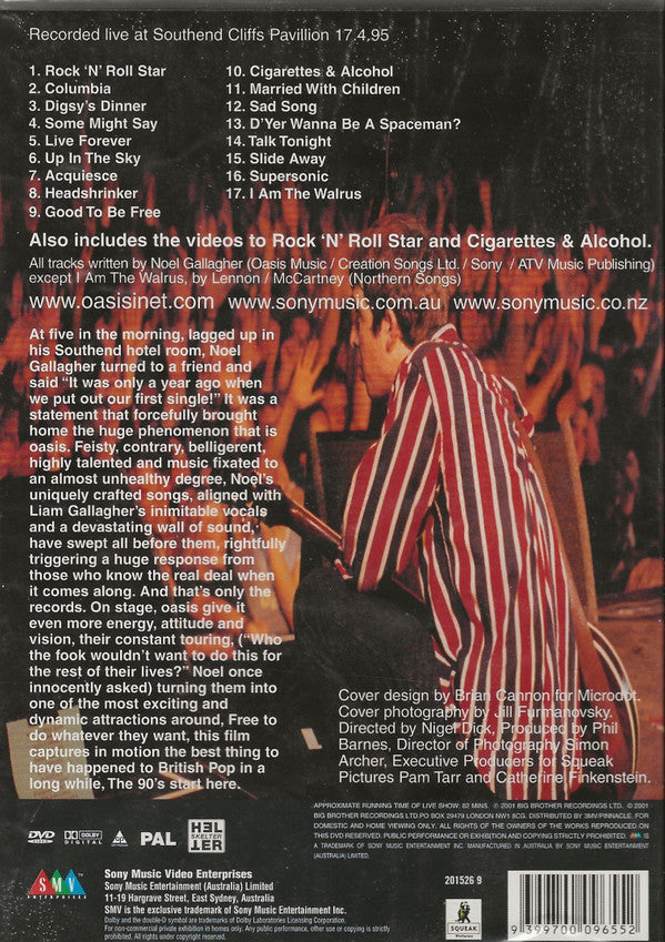 Oasis (2) : Live By The Sea (DVD-V, PAL)