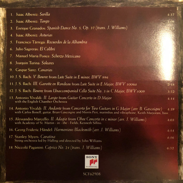 John Williams (7) : Favourite Guitar (CD, Comp, RM, 20 )