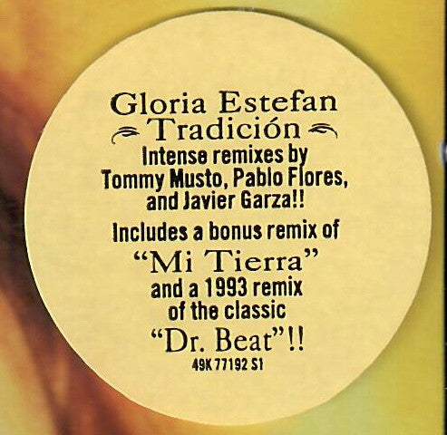 Gloria Estefan : Tradición (CD, Maxi)