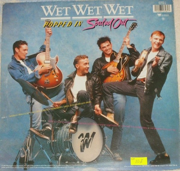 Wet Wet Wet : Popped In Souled Out (LP, Album)