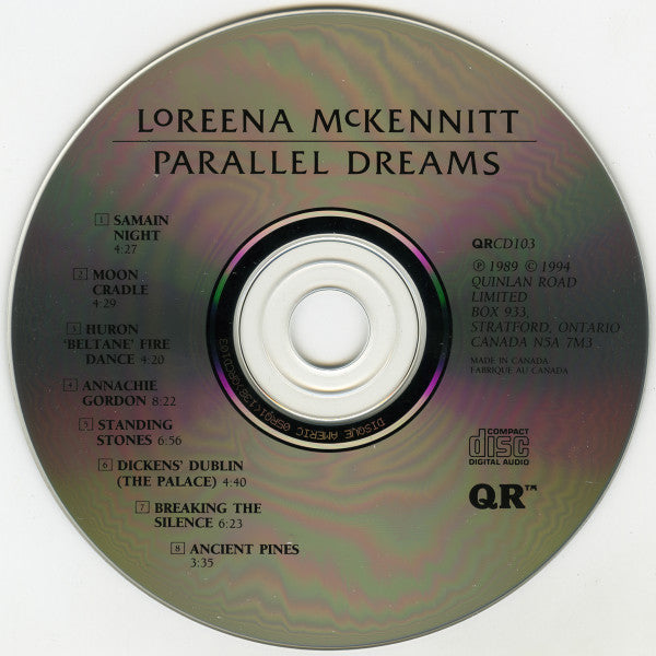 Loreena McKennitt : Parallel Dreams (CD, Album, RE)
