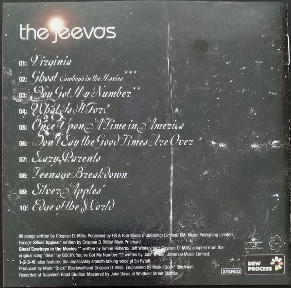 The Jeevas : 1, 2, 3, 4 (CD, Album)