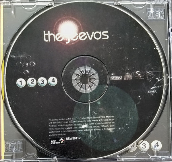 The Jeevas : 1, 2, 3, 4 (CD, Album)