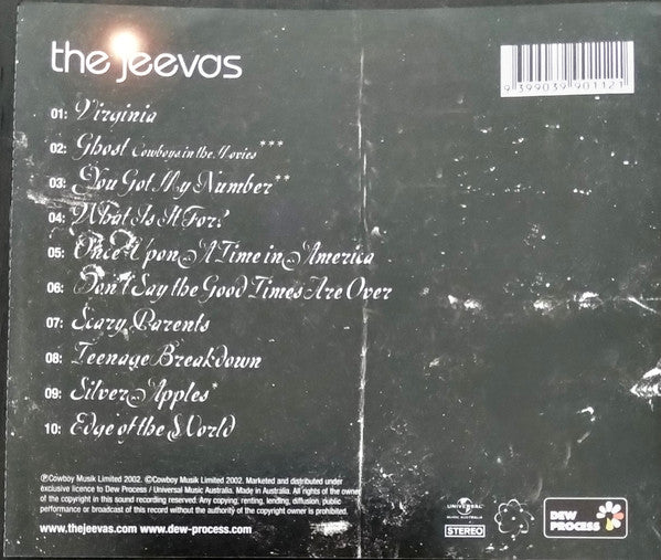 The Jeevas : 1, 2, 3, 4 (CD, Album)