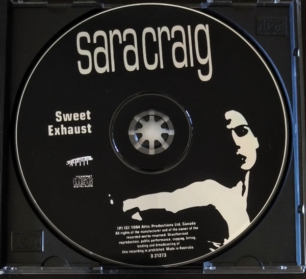 Sara Craig : Sweet Exhaust (CD, Album)