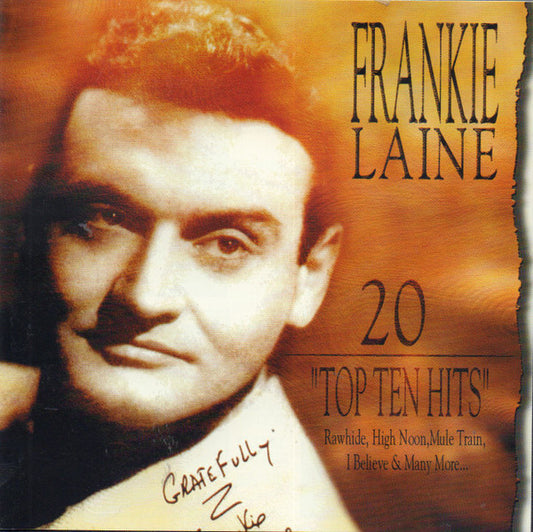 Frankie Laine : 20 "Top Ten Hits" (CD, Album, Comp)