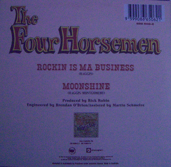 The Four Horsemen : Rockin Is Ma Business (CD, Single, Car)